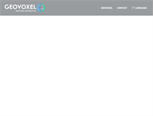 Tablet Screenshot of geovoxel.com